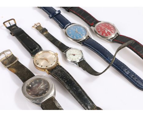 Corvette Automatic gentleman's wristwatch, two Titus manual wind gentleman's watches, Cara manual wind gentleman's wristwatch