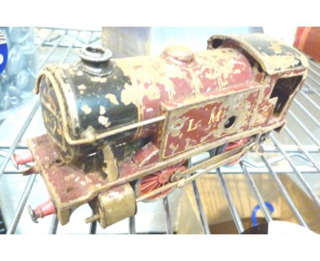 HORNBY TRAIN. Hornby vintage O guage clockwork train