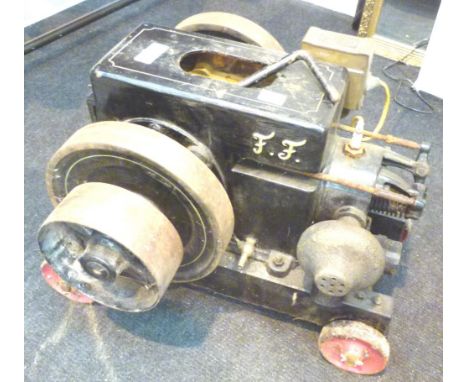 SCANDANAVIAN ENGINE. Scandanavian standing engine circa 1908 - more details to follow 
