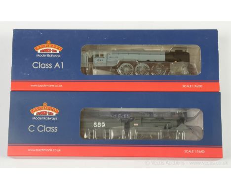 Bachmann OO Gauge Collectors Club Steam Locos comprising 32-55OK 4-6-2 "A1 Steam Trust Grey" livery No.60163 (Tornado), pleas