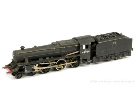 Graham Farish OO Gauge (GP5) Stanier Class 5 in BR unlined black and No.44764, this is an early model dating from 1949/51 and