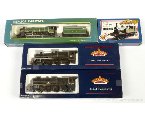 OO Gauge Pre-nationalisation Steam Locos comprising Bachmann 31-159 4-6-0 LMS lined black Jubilee Class No.5711 "Courageous" 