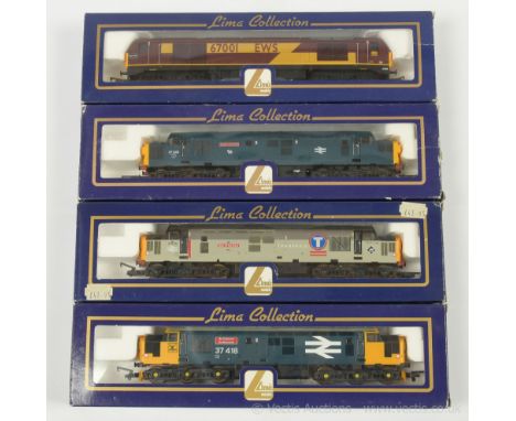 Lima OO Gauge Diesel Locos comprising 5189 (Limited Edition) BR blue livery Class 37 No.37043 "Loch Lomond" complete with cer