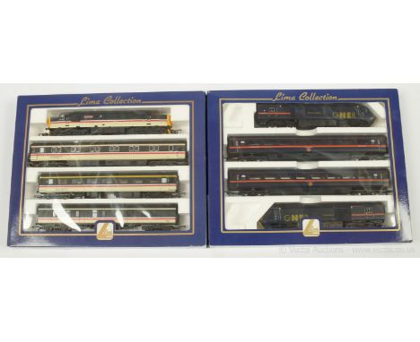 Lima OO Gauge Limited Edition Train Packs comprising 9624 4-car GNER blue livery HST Unit comprising Class 43 Power Car No.43