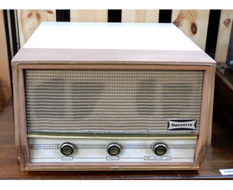 A 1960's Dansette Monarch portable record player (af) Condition Report: Available upon request
