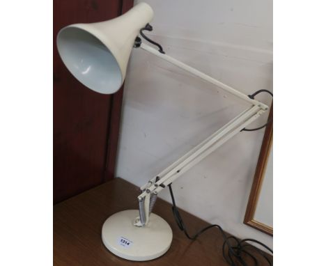 An Anglepoise Lighting Ltd cream desk lamp Condition Report: Available upon request