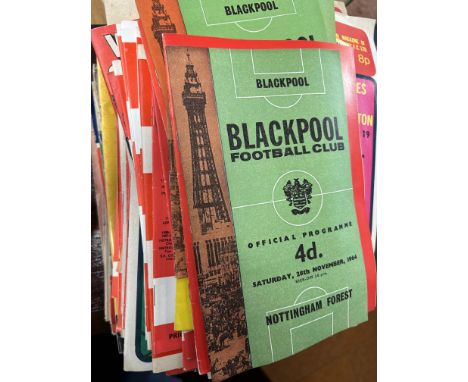 Large collection of football programs mainly from the 60's &amp; 70's. Approx 80 in total