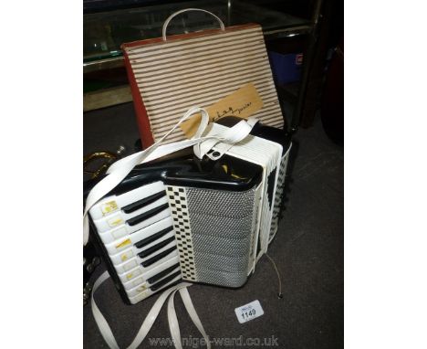 A 1970's Hering Junior child's Accordion.