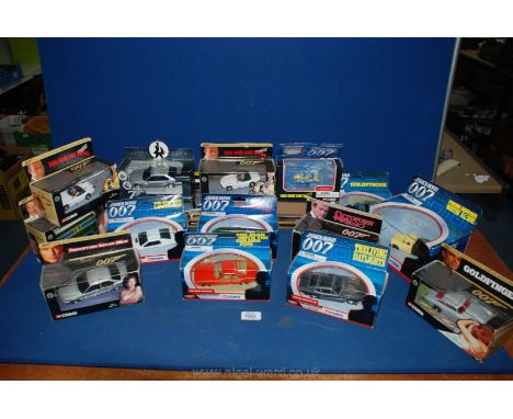 A quantity of boxed die cast Cars to include Corgi James Bond. (17)