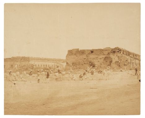 * Beato (Felice, 1832-1909 &amp; Hering, Henry, 1814-1893). General Wheler's Entrenchment, Cawnpore, c. 1858, lightly albumen