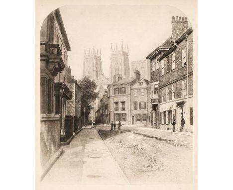 * Fenton (Roger, 1819-1869). York Minster from Lendall, [published in October 1856], photogalvanograph on india paper, image 