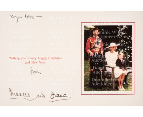 * Charles III (Philip Arthur George, 1948- ). King of the United Kingdom, 2022-, formerly Prince of Wales) &amp; Diana (1961-