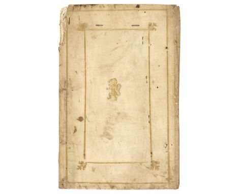 Cheese Manuscript. A pamflyt compiled of Cheese, contayninge the differences, nature, qualities, and goodnes, of the same, [?