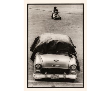 * Cuba. Calle 1, Voilado, 1994, by José A. Figueroa (1946-), gelatin silver print, signed, titled and dated by photographer i