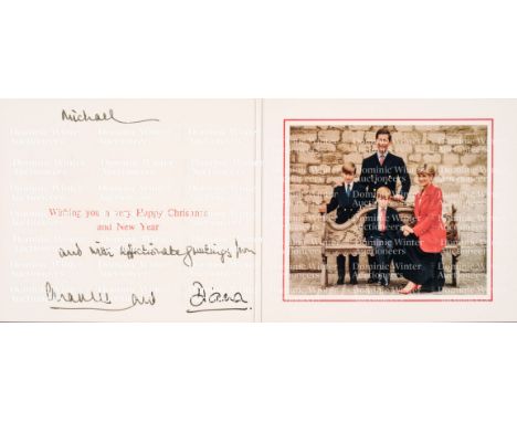 * Charles III (Philip Arthur George, 1948- ). King of the United Kingdom, 2022-, formerly Prince of Wales) &amp; Diana (1961-