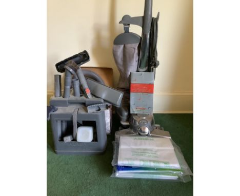 Kirby Sentria Vacuum cleaner with accessories, carpet shampoo system &amp; owners manual &amp; filters.