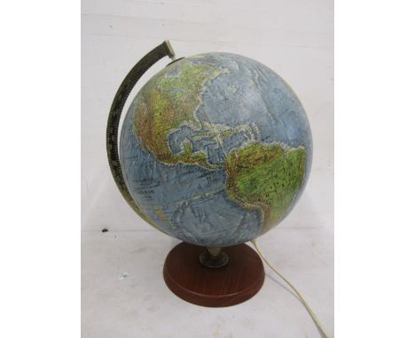vintage globe lamp (no plug)