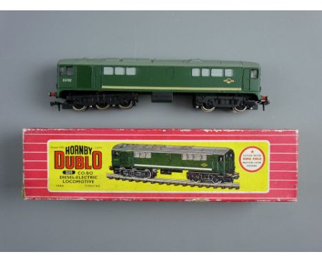 MODEL RAILWAY - Hornby Dublo two rail 2233 Co-Bo diesel electric, boxed with instructions, guarantee slip and test tag, excel