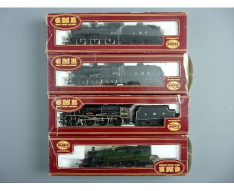 MODEL RAILWAY - GMR - Airfix - LMS 4-6-0 'Scots Guardsman' running no. 6115, GMR - Airfix - Great Western prairie tank GWR gr