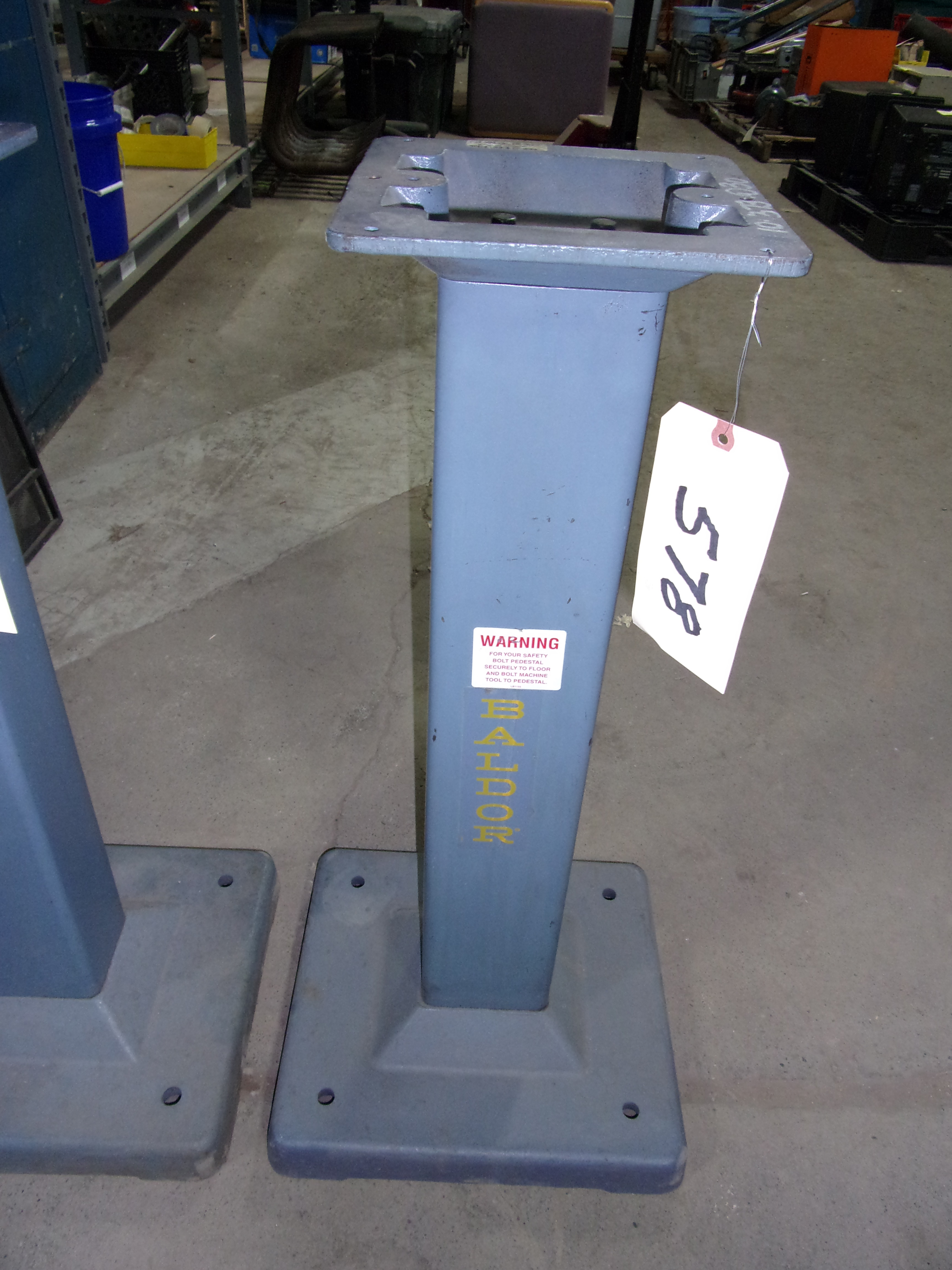 Baldor GA16 Grinder Pedestal