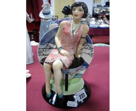 A Peggy Davies Artist's Proof Figure "Young Clarice Cliff" (Trilogy), by Victoria Bourne.