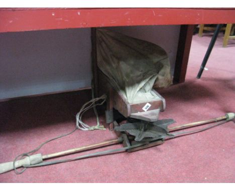 A Vintage Aero Broadcast Horticultural Seed Sower, fiddle drill.