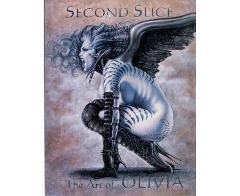 Second Slice The are of Olivia First edition Hardback book 124 pages published by Ozone Productions ltd. Spine is in good ord