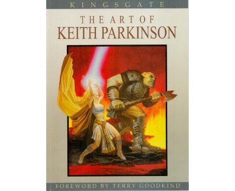 Kingsgate The Art Of Keith Parkinson. First Edition. Included Exclusive numbered print from Kingsgate limited to 1500 copies 