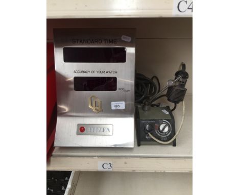 A Citizen Watch timer 