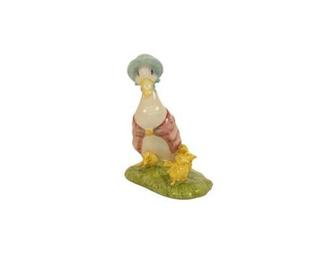 Beswick Beatrix Potter ''Jemima and Her Ducklings'', BP - 8a, Beswick Ware back stamp, with box . In good condition; no obvio