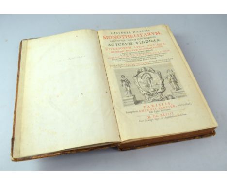 Historia Haeresis monotheliterum sanctaeque in eam sextae synodi Actorum, Vindiciae, Diversorum item antiqua ac medii aevi, t