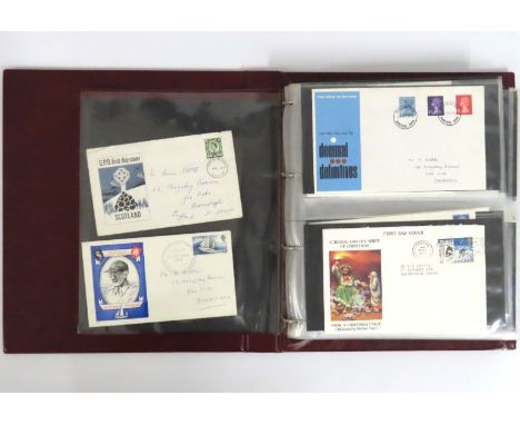 A Royal Mail album of first day covers, approx. 69, two 1967 & rest 1970's