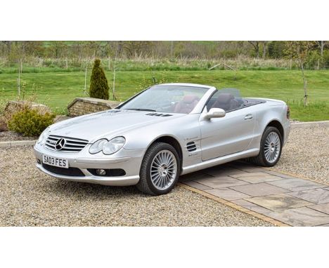 2003 Mercedes SLMM AMG 5.5 V8 Convertible Registration number: SA03 FES Date of first registration: 08 07 2003 VIN number: WD