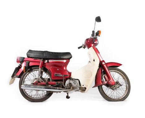 ~ 1989 Honda C90 Scooter Registration number: R873 BCK Date of first registration: 01 06 1989 Frame number: HA021434704 Engin