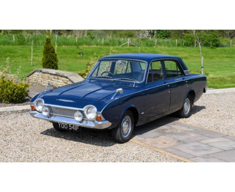1968 Ford Corsair DeluxeRegistration number: YOO 541FDate of first registration: 01/04/1968VIN number: BB34HB43502Engine numb