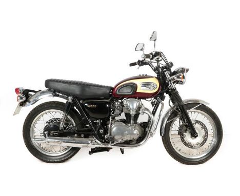 ~ 1999 Kawasaki W650 676cc Motorcycle (previous Cat C) Registration number: T650 VWY Date of first registration: 21 05 1999 F