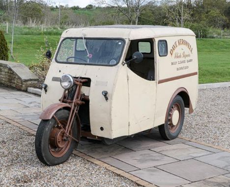 ~ 1950 Reliant Tricycle Van Registration number: BLJ 247A Date of first registration: 06 09 1950 VIN number: 462540 Engine nu