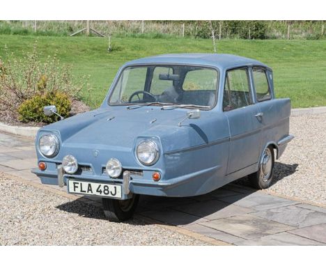 ~ 1970's Robin Reliant Regal 21E Registration number: FLA 48J Date of first registration: Unknown VIN number: N/A Engine numb