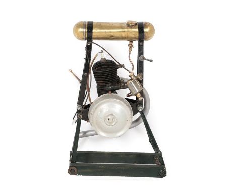 Villiers stationary engine mounted on a stand (small bore engine)