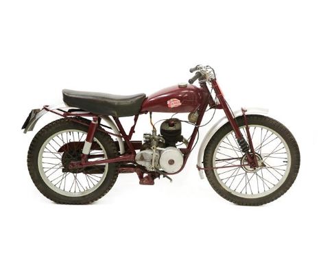 1954 James RTC 197cc Trials Bike Registration number: AAL 33A Date of first registration: 01 02 1954 Frame number: K7/C0006-7