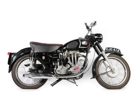 ~ 1955 Matchless G3LS 349cc Motorcycle Registration number: CJC 415 Date of first registration: 02 02 1955 Frame number: A230