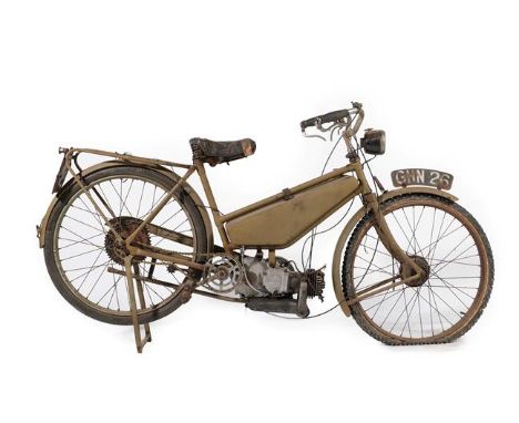 ~ Rudge Motorcycle Registration number: GHN 26 Date of first registration: circa 1940 Frame number: N/A Engine number: XX5187