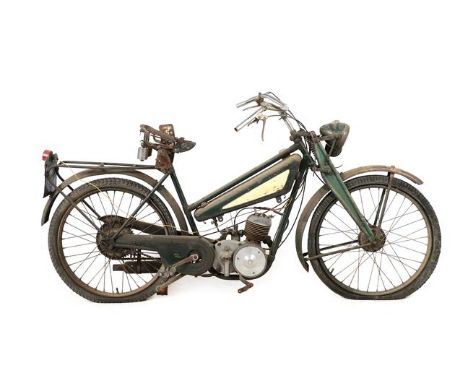 ~ New Hudson Autocycle Registration number: NRY 958 Date of first registration: N/A Frame number: N/A Engine number: N/A MOT 