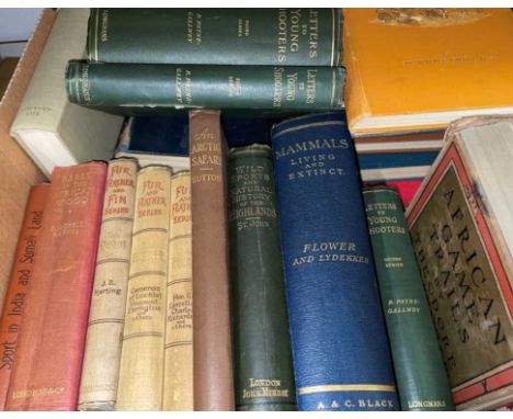 THORBURN (A) British Mammals, 2 vols. 1920-21, 4to, 50 colour plates, endpapers spotted and foxed, original cloth, one spine 
