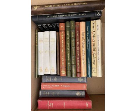 LISTER (Raymond) Collection of works on the artist Samuel Palmer, the author's own copies, including bound copies of: Letters