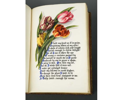 [SIMPSON (Samuel)] Teachings by Flowers and Trees, an Old-Man's Reveries 1876, manuscript book (27 x 18.5cm) written in a cal