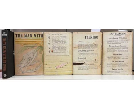 FLEMING (Ian) From Russia with Love, first edition 1957, ownership name, otherwise good, lacking jacket; Goldfinger, On Her M