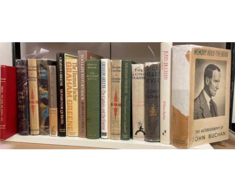 GREENE (Graham). First editions: The End of the Affair 1951, Our Man in Havana 1958, The Human Factor 1978, A Burnt-Out Case 