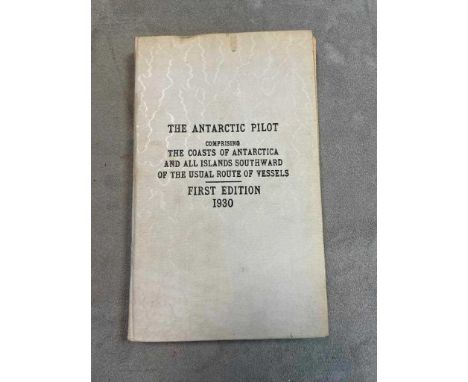 THE ANTARCTIC PILOT, comprising the Coasts of Antarctica and all Islands Southward of the Usual Route of Vessels. London: The