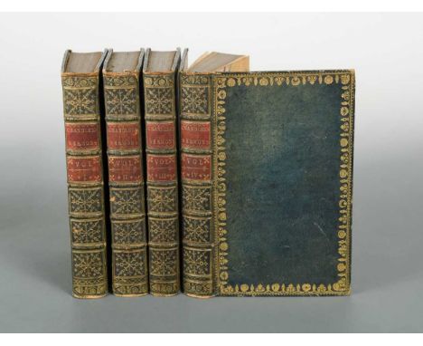 AMORY (Thomas) Sermons on the following subjects... by the late Reverend Samuel Chandler, 4 vols., London 1768, 8vo, portrait